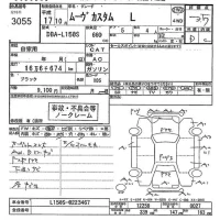 Daihatsu MOVE лот № 3055 оценка 3.5  с аукциона в Японии 10