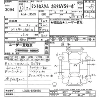 Daihatsu TANTO лот № 3094 оценка 3.5  с аукциона в Японии 6