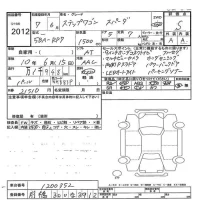 Honda STEP WAGON лот № 2012 оценка S  с аукциона в Японии 7