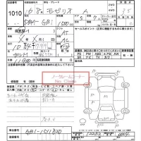 Honda MOBILIO лот № 1010 оценка 3.5  с аукциона в Японии 6