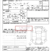 Nissan TIIDA лот № 1077 оценка -  с аукциона в Японии 6