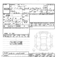 Nissan CUBE лот № 3028 оценка -  с аукциона в Японии 6