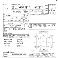 Volkswagen CROSS POLO лот № 13 оценка 3  с аукциона в Японии 5