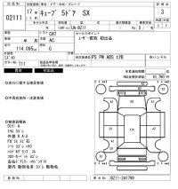 Nissan CUBE лот № 2111 оценка 3  с аукциона в Японии 6