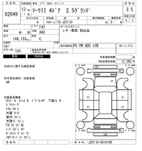 Toyota MARK II лот № 2049 оценка 3.5  с аукциона в Японии 6