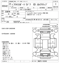 Mazda AXELA лот № 5542 оценка 3  с аукциона в Японии 6