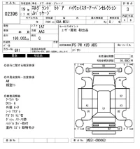 Nissan ELGRAND лот № 2396 оценка 3  с аукциона в Японии 6