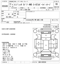 Subaru IMPREZA лот № 5506 оценка RB  с аукциона в Японии 6