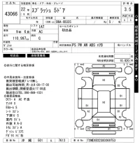 Suzuki SPLASH лот № 43066 оценка 3.5  с аукциона в Японии 10