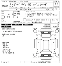 Chrysler JEEP COMPASS лот № 5007 оценка 3.5  с аукциона в Японии 6
