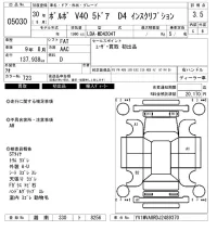 Volvo V40 лот № 5030 оценка 3.5  с аукциона в Японии 6