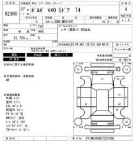Volvo V40 лот № 2360 оценка 4  с аукциона в Японии 6