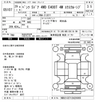 Mercedes-Benz E CLASS WAGON лот № 5107 оценка 3.5  с аукциона в Японии 6