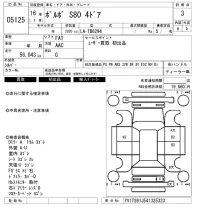 Volvo S80 лот № 5125 оценка 3  с аукциона в Японии 6