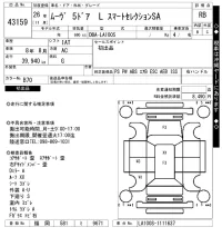 Daihatsu MOVE лот № 43159 оценка RB  с аукциона в Японии 10
