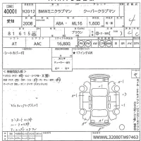 BMW MINI лот № 40001 оценка 4  с аукциона в Японии 9