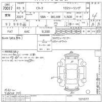 Mazda CX-3 лот № 70017 оценка 4  с аукциона в Японии 10