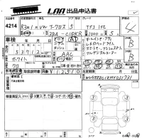 Volkswagen T-CROSS лот № 4214 оценка 4  с аукциона в Японии 5