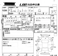 Honda SHUTTLE лот № 1230 оценка 3.5  с аукциона в Японии 5