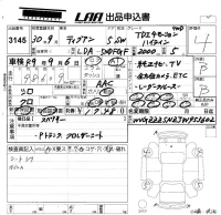Volkswagen TIGUAN лот № 3145 оценка 4  с аукциона в Японии 5