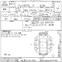 Mercedes-Benz B CLASS лот № 25120 оценка 4  с аукциона в Японии 10