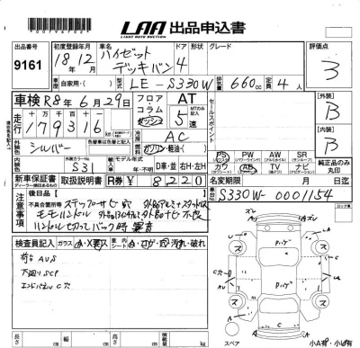 Daihatsu HIJET VAN  с аукциона в Японии