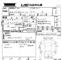 Mitsubishi EK SPACE лот № 7099 оценка R  с аукциона в Японии 5