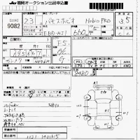 Honda VAMOS лот № 9082 оценка 3.5  с аукциона в Японии 7