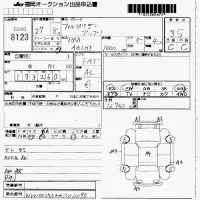 Volkswagen UP лот № 8123 оценка 3.5  с аукциона в Японии 7