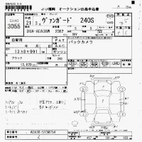 Toyota VANGUARD лот № 3055 оценка 3.5  с аукциона в Японии 7