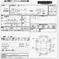 Nissan FUGA лот № 8209 оценка 3.5  с аукциона в Японии 7