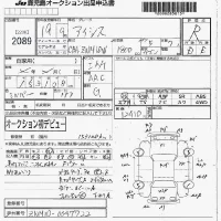 Toyota ISIS лот № 2089 оценка R  с аукциона в Японии 7