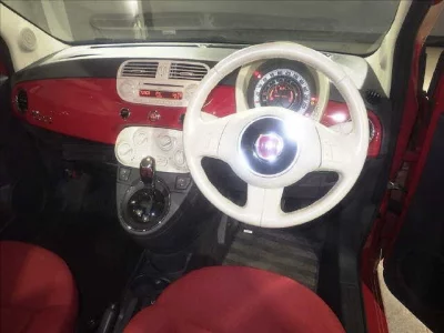 Fiat 500  с аукциона в Японии