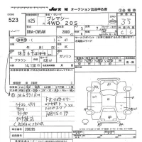 Mazda PREMACY лот № 523 оценка 3.5  с аукциона в Японии 8