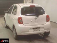 Nissan MARCH лот № 4327 оценка R  с аукциона в Японии 1