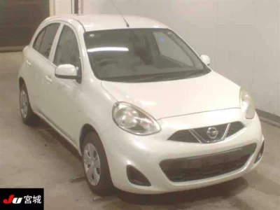 Nissan MARCH  с аукциона в Японии