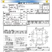 Mitsubishi EK WAGON лот № 4213 оценка 3.5  с аукциона в Японии 5