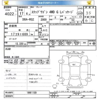 Honda STEP WAGON лот № 4022 оценка 3.5  с аукциона в Японии 5