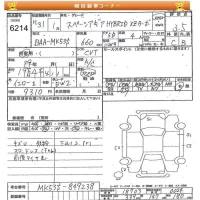 Suzuki SPACIA GEAR лот № 6214 оценка 3.5  с аукциона в Японии 8