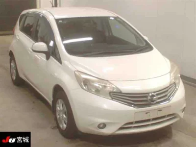 Nissan NOTE  с аукциона в Японии