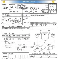 Mazda PREMACY лот № 4850 оценка 3.5  с аукциона в Японии 5