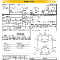 Toyota PREMIO лот № 2225 оценка 3.5  с аукциона в Японии 8