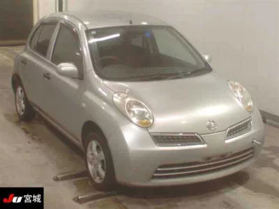 Nissan MARCH  с аукциона в Японии