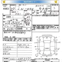 Honda N WGN лот № 4983 оценка 3  с аукциона в Японии 5