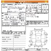 Honda N BOX PLUS лот № 6372 оценка 3.5  с аукциона в Японии 8