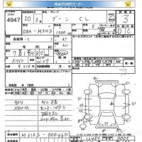 Daihatsu Boon лот № 4947 оценка 3  с аукциона в Японии 5