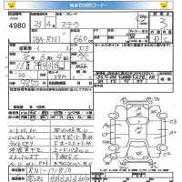 Subaru STELLA лот № 4980 оценка 3  с аукциона в Японии 5
