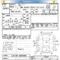 Subaru STELLA лот № 5043 оценка 3.5  с аукциона в Японии 5