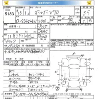 Volvo V70 лот № 5183 оценка 3.5  с аукциона в Японии 5