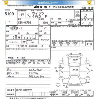 Toyota VITZ лот № 5109 оценка R  с аукциона в Японии 5